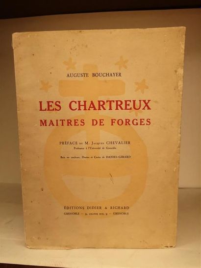 null BOUCHAYER, Auguste, Les Chartreux maîtres de forges, Grenoble, Éditions Didier...