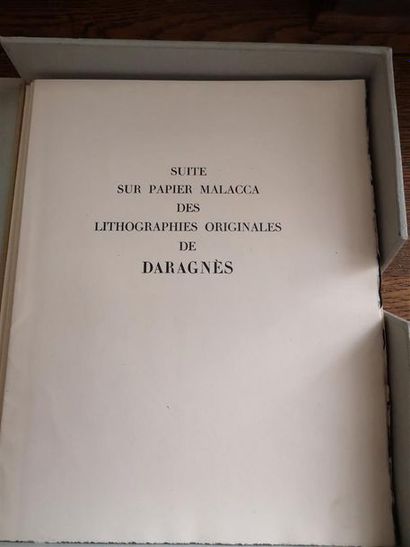 null [CARCO/DARAGNÈS] CARCO, Francis, Les Jours et les Nuits, Paris, Éditions Textes...