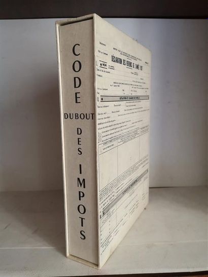null [DUBOUT] Code général des impôts, Paris, Gonon éditeur, 1958.

Un volume grand...