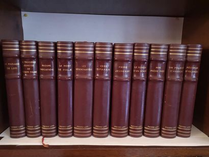 null [LOTI/MÉHEUT] LOTI, Pierre, OEuvres, Paris, Calmann-Lévy, 1936.

Onze volumes...