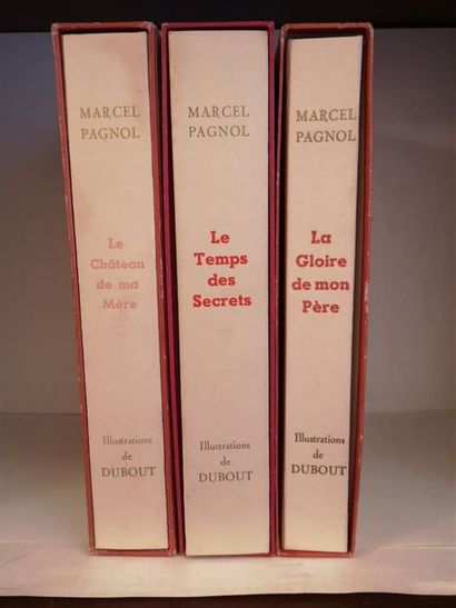 null [PAGNOL/DUBOUT] PAGNOL, Marcel :

 La Gloire de mon père,

 Le Château de ma...