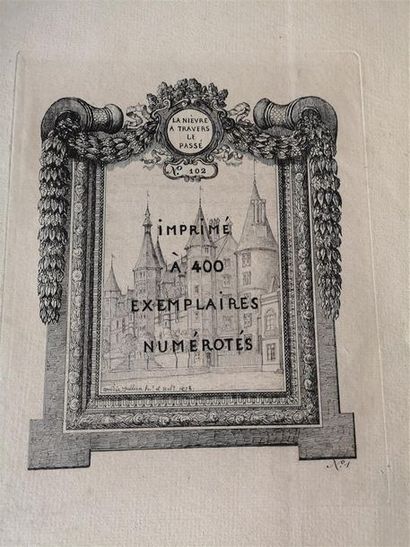null JULLIEN, Amédée, La Nièvre à travers le passé, topographie historique de ses...