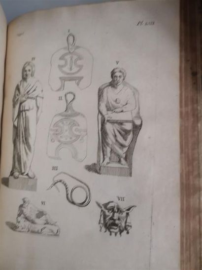 null Anonyme [CAYLUS, Anne Claude Philippe de], Recueil d'antiquités égyptiennes,...