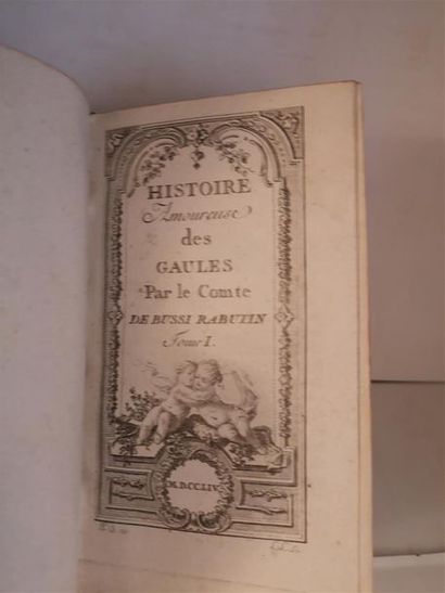 null Deux classiques de la littérature licencieuse du xviiie siècle :

 Bussy-Rabutin,...
