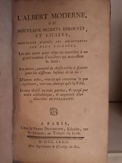null Deux ouvrages de médecine :

 [Van Lom, Joost,] Tableau des maladies de Lommius ;...
