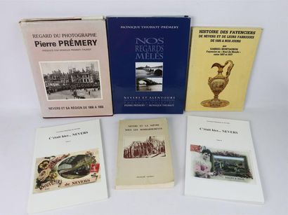 null Ensemble de 6 livres comprenant : 

Histoire des faienciers de Nevers et de...