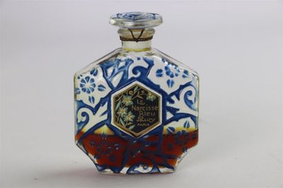 null Ensemble de deux flacons à parfum :

Mury, le narcisse bleu, circa 1925.

Molinard,...