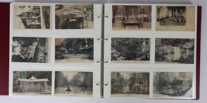 null Remarquable collection de 306 cartes postales anciennes sur Pougues-les-Eaux,...