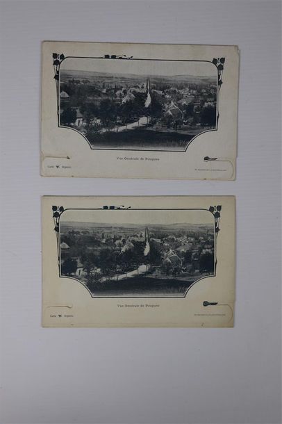 null Deux cartes postales - guides de Pougues-Les-Eaux, anciennes.

L'une ayant circulé,...