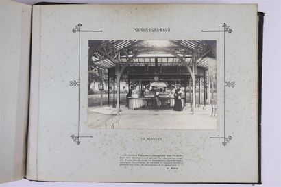 null Album de l'internat 1904-1905, offert par la compagnie des eaux minérales de...