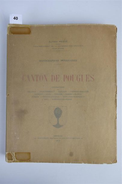 null Alfred MASSE.

Monographies nivernaises, Canton de Pougues.

Nevers, Th. Ropiteau,...