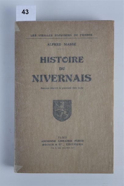 Alfred MASSE.

Histoire du nivernais.

Paris,...