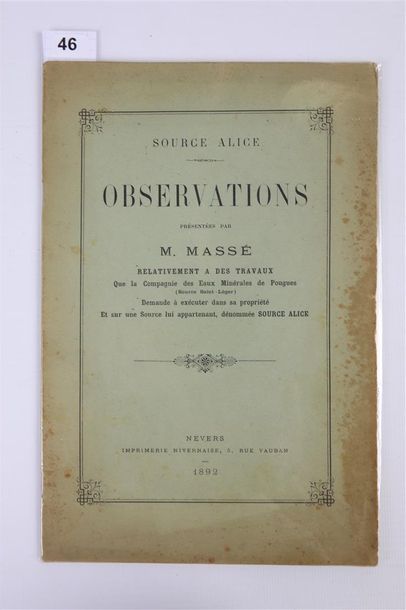 Alfred MASSE.

Source Alice.

Observations...