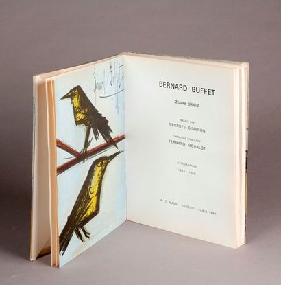 BUFFET (Bernard) OEuvre gravé [...]
Lithographies 1952-1966. Catalogue établi par...