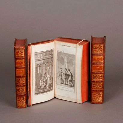 RACINE (Jean) OEuvres. A Paris, Par la Compagnie des libraires, 1779. 3 volumes in-12,...