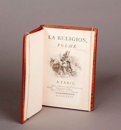 [RACINE (Louis)] La Religion. Poëme. A Paris, Chez Jean-Baptiste Coignard & Jean...