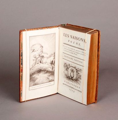 [SAINT-LAMBERT (Jean François de)] Les Saisons, poëme. A Amsterdam, 1775. In-8°,...