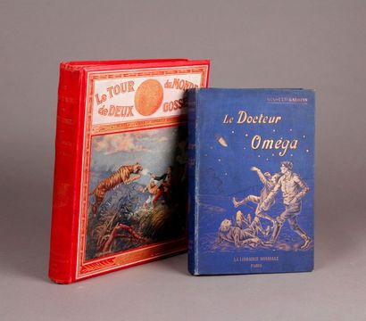null GALOPIN (Arnould 1863-1934). (Deux ouvrages). LE DOCTEUR OMEGA. Aventures fantastiques...