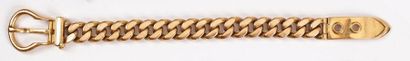 null BRACELET yellow gold bracelet in the shape of a belt.
Weight: 121.5 g