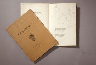 VERLAINE (Paul) Fêtes Galantes. Nouvelle édition,
Paris, Léon Vanier, 1891; in12,...