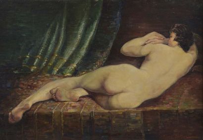 Pierre JAILLET (1893-1957) 

Oil on panel, signed lower left.
49,5 x 72 cm