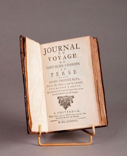 CHARDIN (Jean). Journal du voyage du chevalier Chardin en Perse et aux Indes orientales,...