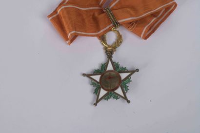 null MOROCCO Commander's Star of the Order of the Ouissam Alaouite
Silver, tie. Gross...
