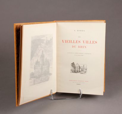 Albert ROBIDA Les Vieilles villes du Rhin (another copy). 
 A Travers la Suisse,...