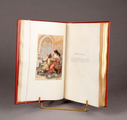 Albert ROBIDA illustrateur La Tour de Nesle, drame en cinq actes et neufs tableaux...