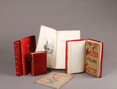 Albert ROBIDA illustrateur (Six books). The Hippocratic Parnassus. Collection of...