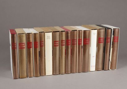 PLEIADE 16 Albums de la Pléiade, Gallimard : Aragon, Baudelaire, Borges, Cocteau,...