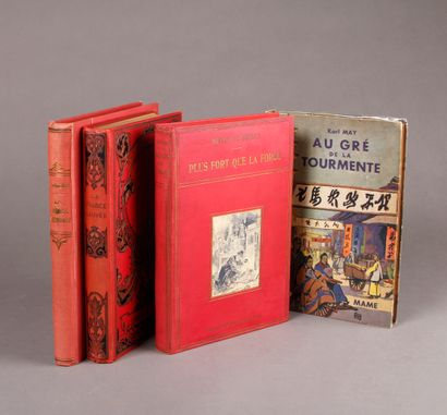 Albert ROBIDA illustrateur (Four books). La France Sauvée, historical account (1711-1712)...