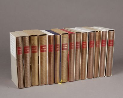 PLEIADE 15 Albums de la Pléiade, Gallimard. Biographies, illustrated literary monographs....