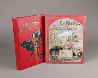 Albert ROBIDA illustrateur (Two books). Le Secret du Livre d'Heures by Ch. Dodeman....