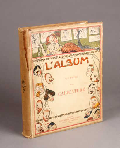 Albert ROBIDA et divers illustrateurs L'Album, Les Maitres de la Caricature. Paris,...