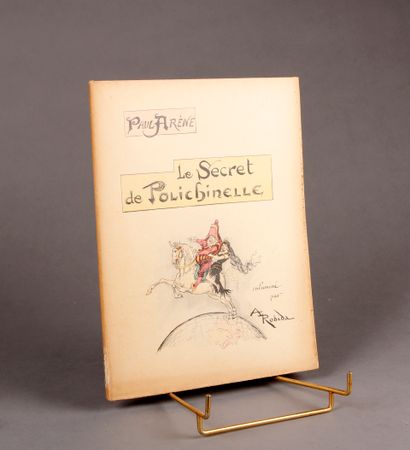 Albert ROBIDA illustrateur The Secret of Polichinelle by Paul Arène. Illuminated...