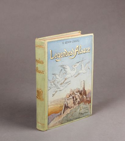 Albert ROBIDA illustrateur Legends of Alsace by O. Gevin-Cassal. Illustrations by...