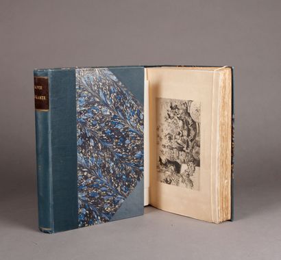 Albert ROBIDA et divers illustrateurs Another copy.
Two volumes in two volumes, blue...
