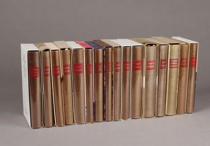 PLEIADE 15 Albums de la Pléiade, Gallimard : Borges, Lewis Carroll, Châteaubriant,...