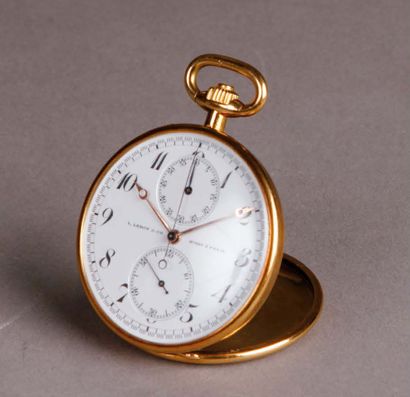 L. LEROY & CIE Horlogers de la Marine, 7 bd de la Madeleine à Paris, N°8966 - MONTRE...