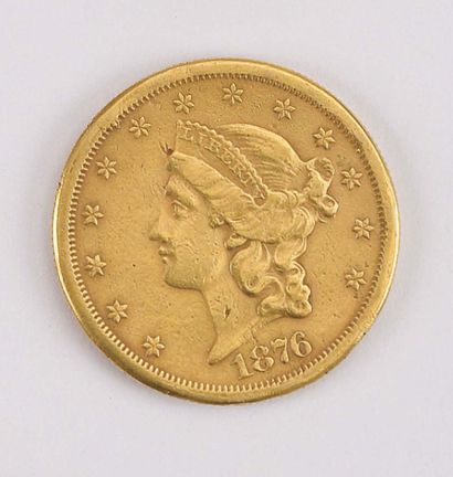 PIÈCE de 20 Dollars US 1976.