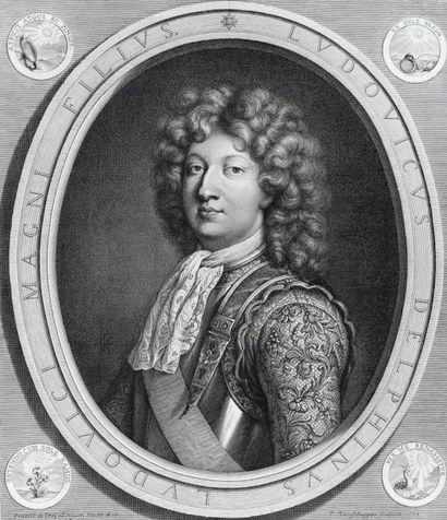 null DAUPHIN (LEGRAND), fils de Louis XIV (1660-1711), par Pierre VAN SCHUPPEN, 1684,...