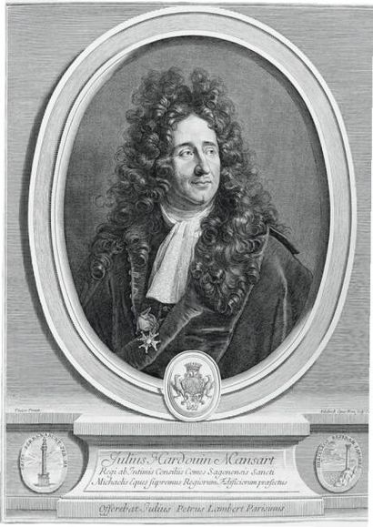 null HARDOUIN-MANSART (Jules), surintendant des Bâtiments du Roi (1646-1708), par...