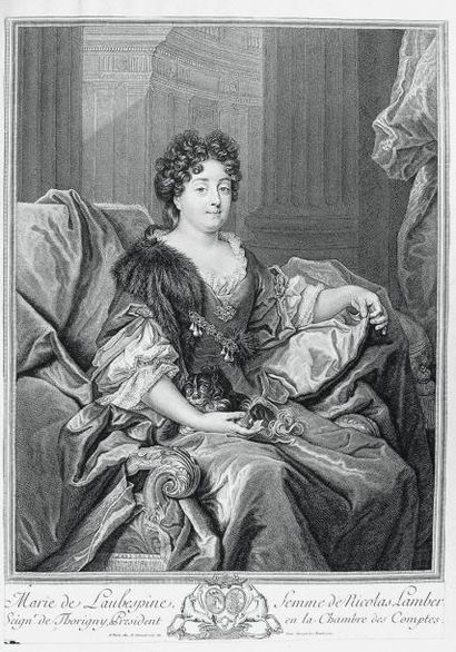 null LAMBERT DE THORIGNY (Marie de LAUBESPINE, épouse) [# 1677], par Pierre DREVET,...