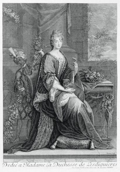 null [LESDIGUIÈRES (Paule Marguerite Françoise de GONDI, duchesse de) # 1716], par...