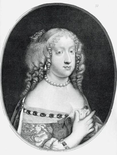 null MARIE THÉRÈSE D'AUTRICHE, REINE DE FRANCE (1638-1683), par MASSON, s. d., d'après...