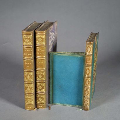  [Réunion de trois ouvrages]. [NOGARET] Le Fond du Sac. Rouen, J. Lemonnyer, 1879....