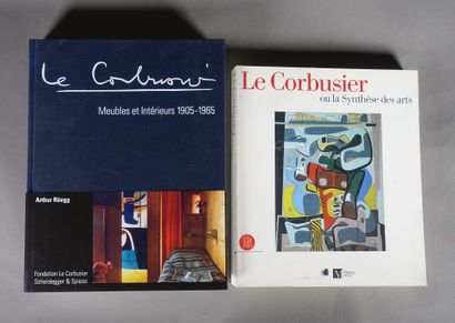 null [Architecte Designer]. (Deux ouvrages). LE CORBUSIER (Charles-Edouard Jeanneret-Gris,...