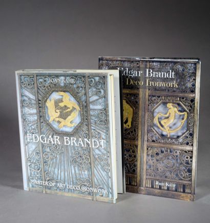 [Ferronnerie]. Edgar BRANDT (Deux ouvrages)....