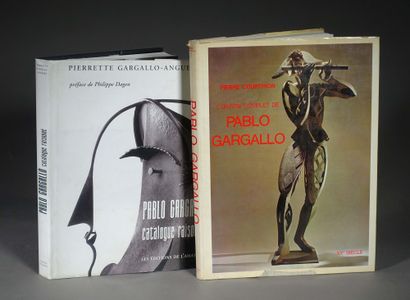 null [Sculpteur]. (Deux catalogues raisonnés). Pablo GARGALO (1881-1934). Pablo Gargalo...